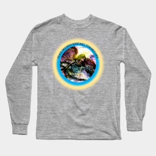 Peace On Earth Angel Long Sleeve T-Shirt